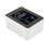 CO2-detector kooldioxidemeter met infraroodsensor, luchtkwaliteitsmeter met temperatuur- en vochtigheidsmeting, wit 3