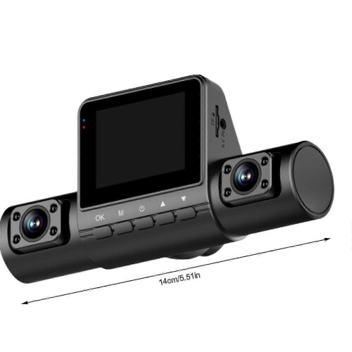 4 Channel Dash Cam Front Rear Left Right 1080P Car Camera with IR Night Vision Loop Recording Motion Detection 2