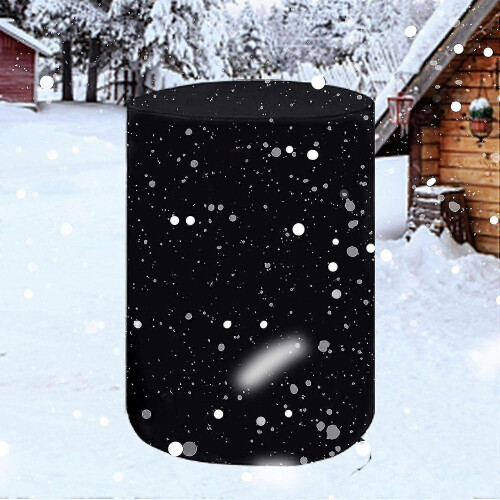 55 Gallon Drum Cover With Adjustable Drawstring, Waterproof Protective Barrel Bag for Straight Side Containers 1