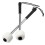 2 Pcs Drum Mallets with Stainless Steel Handle, Wool Felt Head Drumsticks for Percussion Instruments 3