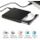 External DVD Drive with CD Burner Combo, USB Interface, Portable Slim External Optical Drive 3