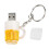 Chiavetta USB da 64 GB a forma di boccale di birra, memoria portatile per laptop e computer, compatta e pratica 4