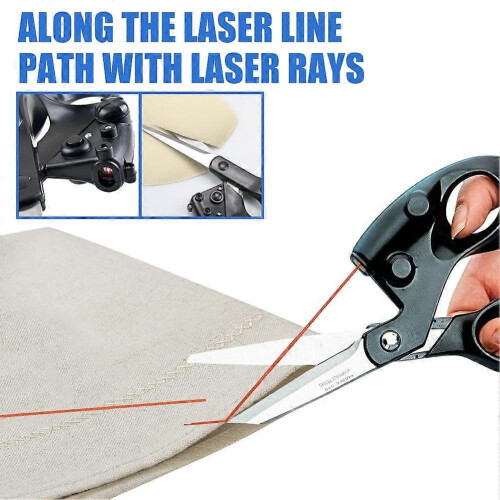 Precision Straight Line Cutter Scissors, Multi-Function Tool for Accurate Paper, Fabric, and Craft Cutting, Durable Design 1