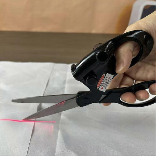 Precision Straight Line Cutter Scissors, Multi-Function Tool for Accurate Paper, Fabric, and Craft Cutting, Durable Design 2