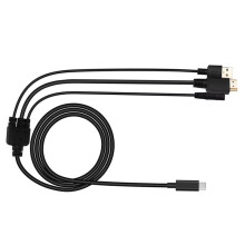 Nieuwe 3-in-1 Kabel voor Huion Kamvas 22 Grafisch Tabletmonitor met Pendisplay