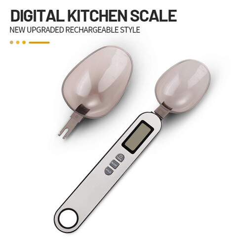 High Precision Measuring Spoon Scale with LCD Display for Condiments Baking and Cooking Durable Kitchen Tool 2