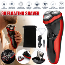 Professional Mens Electric Shaver Razor Rotary Shaver Cordless USB Rechargeable