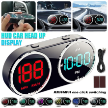 Universal LED Digital Speedometer GPS Car HUD Head Up Display MPH/KMH