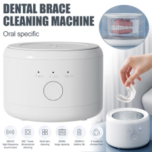 Ultrasonic Retainer Cleaner Denture Cleaning FalseTeeth Retainer Cleaner Jewelry