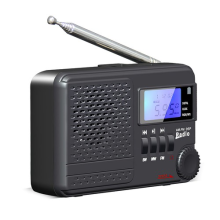 Portable Digital AM FM SW Radio Rechargeable Support SD/USB MP3 Player Clock