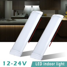 2pack Car Interior White Strip Lights Bar Lamp 72 LED Car Van Caravan Boat Home
