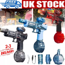 Ultimate Battle Water Blaster Long Range Motorized Electric Water Gun with Light