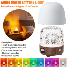 Night Lights Bluetooth Noise Machine 16-Color Night Lamp Ocean Wave With Remote