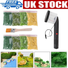 Static Grass Applicator Kit DIY Electrostatic Flock Landscaping Flocking Machine