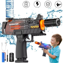 Electric Water Gun Water Blaster for Adult Kid Motorized Water Gun with Lighting