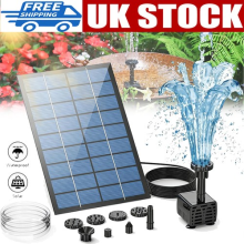Solar Water Pump Kit for Water Feature Outdoor Solar Powered Water Fountain Pump