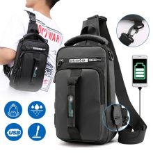 Men Small Chest Bag Pack Travel Sport Shoulder Sling Backpack Cross Body Outdoor