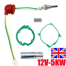 Car Air-Diesel-Gasket +Ceramic Glow Plug Set For Chinese Diesel Heater 5kw-8kw