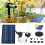 Garden Solar Panel Powered Water Feature Pump Kit for Small Pool Pond Fountain 1