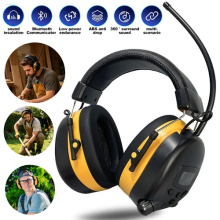 Bluetooth Ear Defenders Noise Cancelling Safety Muffs Wireless FM Radio Function