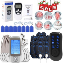 Recharged TENS Unit Muscle Stimulator Machine Pulse Massager Therapy Pain Relief