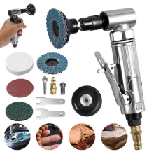 90 Degree Air Die Grinder Kit 1/4" Pneumatic Tool for Car Body Repair Polishing