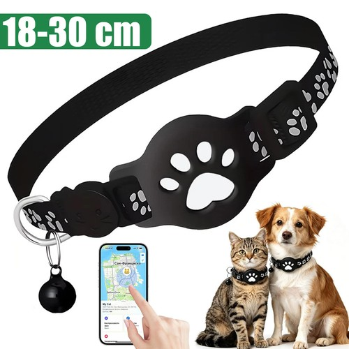 Mini Pet GPS Locator Tracker Anti-Lost Tracking Cat Collar for iPhone / Android
