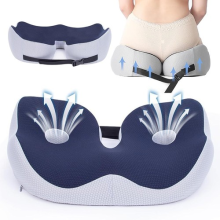 Orthopaedic Seat Cushion Memory Foam Pressure Relief Pad Washable Cover Comfort