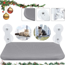 Pet Cat Window Hammock Window Mounted Bed Cu-te Suction Pet Perch Seat 20kg Load