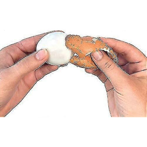 Quick Peel Boiled Egg Shell Remover Tool, Black Egg Peeler for Easy Kitchen Use and Faster Prep 2