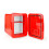 Portable Mini Fridge, 4L/6 Can Capacity, Dual Power, Red 5