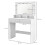 Dressing Table with LED Mirror, Drawers and 3 Light Modes 5