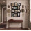 12 Multi Ornate Wall Photo Frame Black 58x45Cm 2