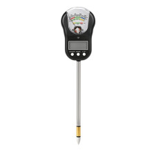 Misuratore Digitale 7 In 1 di PH del Terreno, Umidità, Temperatura, Luce Solare e Fertilità per Piante da Giardino