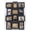 12 Multi Ornate Wall Photo Frame Black 58x45Cm 3