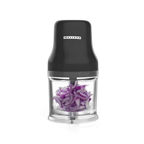 Mini Food Chopper, 200W, 0.5L Capacity, Black 2