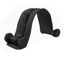Cintura per Esercizi Hip Thrust - Cintura Hip Thrust per Manubri, Più Spessa e Larga, Comoda per Manubri e Kettlebell, Nera