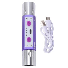 Torcia Elettrica A Luce Viola, Rilevatore di Denaro UV, per Banconote, Gioielli, Inchiostro, Valuta, Agente Fluorescente 254nm, 365nm, 395nm A