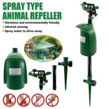 Automatic Motion Sensor Animal Drive Repellent Deterrent Sprinkler Water Sprayer
