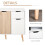 Sideboard Floor Standing Storage Cabinet, Natural 5