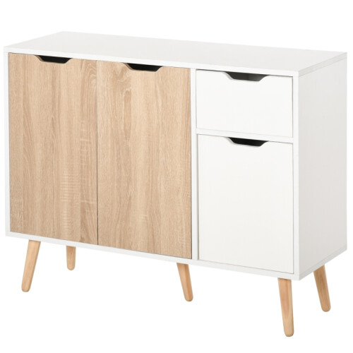Sideboard Floor Standing Storage Cabinet, Natural