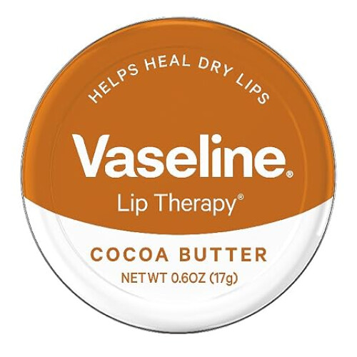 Vaseline Vaseline Lip Therapy Lip Balm Tin, Cocoa Butter, 0.6 oz
