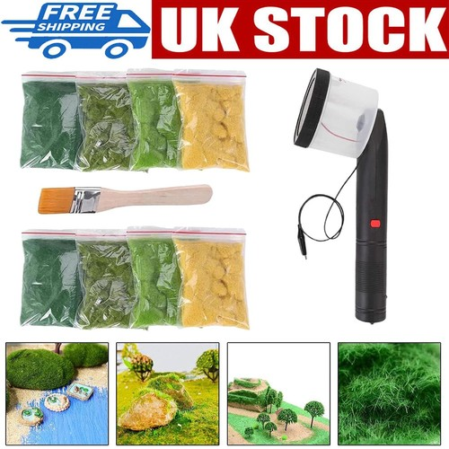 Static Grass Applicator Kit DIY Electrostatic Flock Landscaping Flocking Machine 1