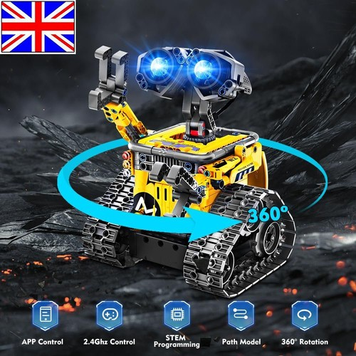 Robot Toys 4 IN 1 Wall Robot Building STEM Project Remote&APP Controlled Creator 1