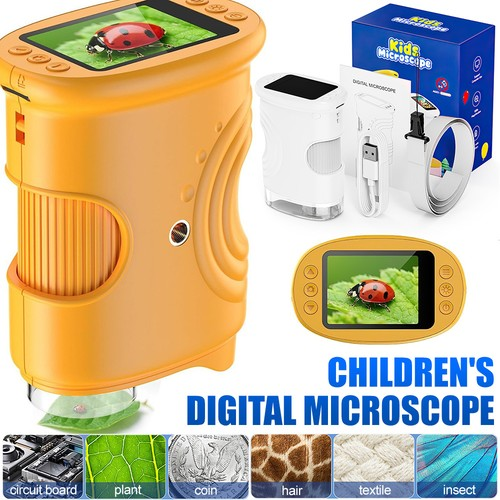 2.0" Screen Handheld Digital Microscope, 1000X Portable Microscopes for Kids 1