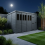 16x9 Pent Composite Shed Tanalised (Single Door, With Windows) 3