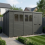 14x10 Pent Composite Shed Tanalised (Single Door, With Windows) 1