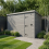 17x9 Pent Composite Shed Tanalised (Single Door, No Windows) 1