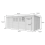 17x9 Pent Composite Shed Tanalised (Single Door, With Windows) 4
