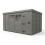 17x9 Pent Composite Shed Tanalised (Single Door, With Windows) 2